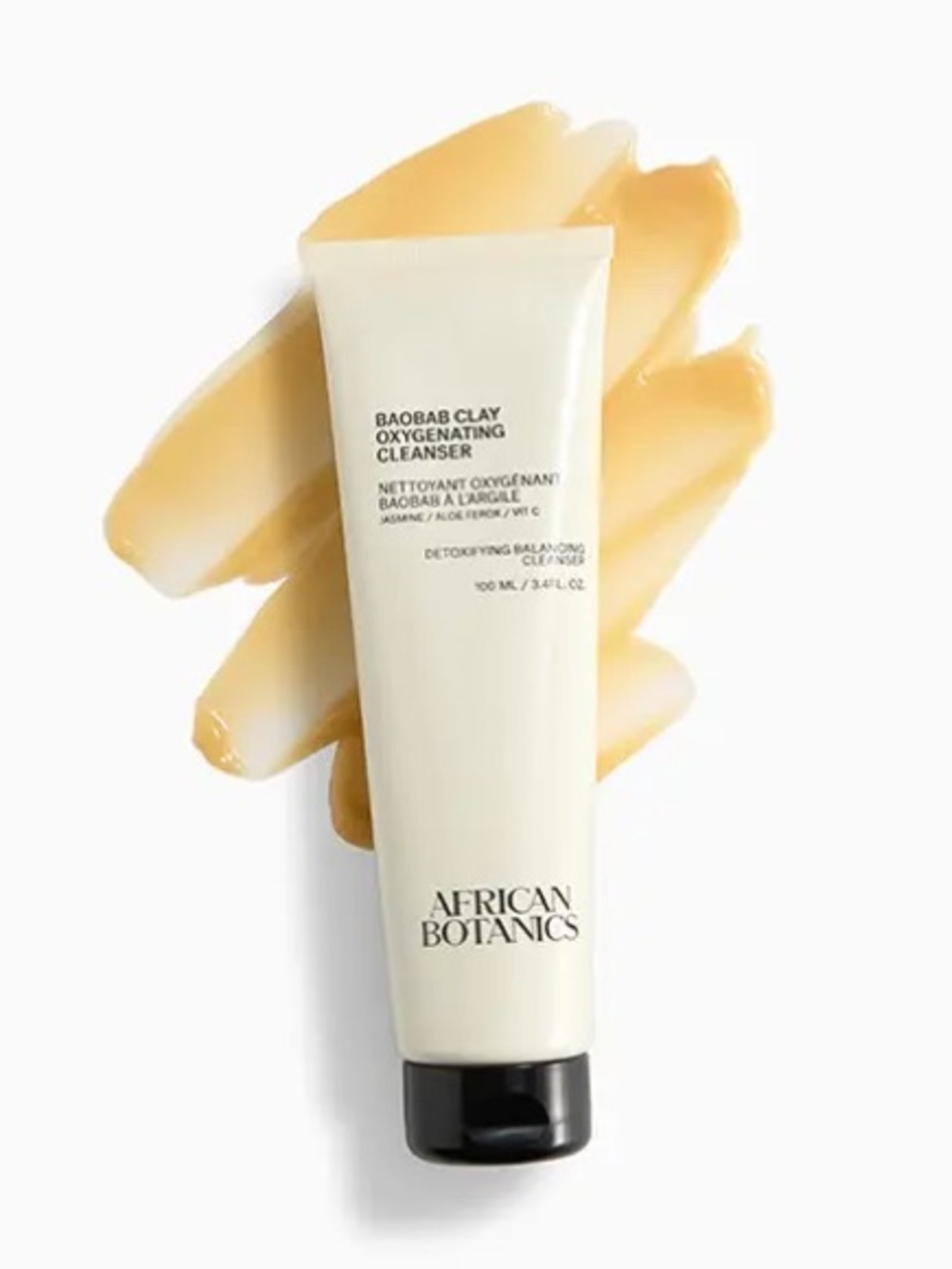 AFRICAN BOTANICS Baobab Clay Oxygenating Cleanser Facial NEW
